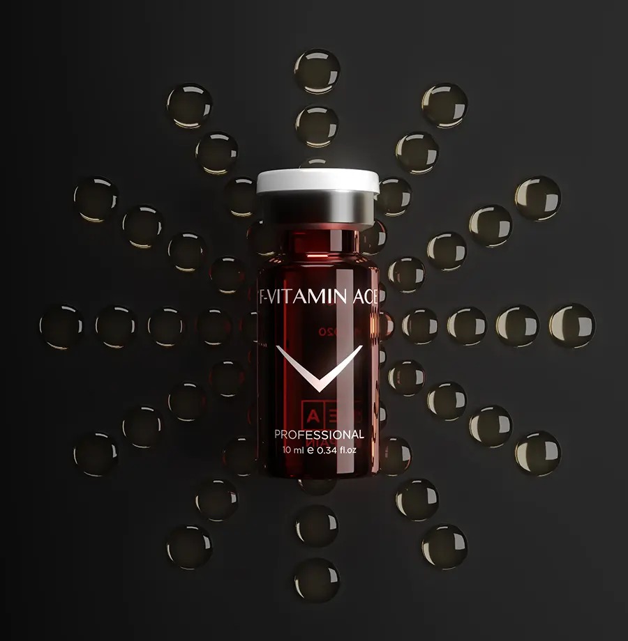 کوکتل مزوتراپی روشن کننده و ویتامین رسان پوست F-VITAMIN ACE فیوژن